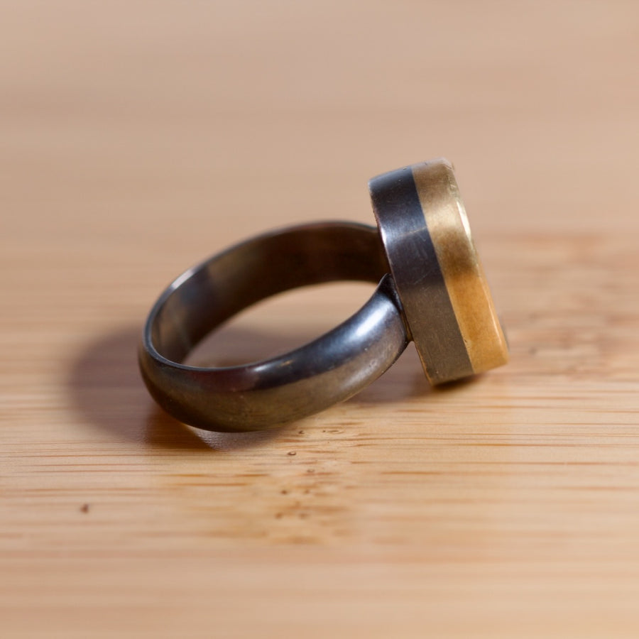 Dendritic Agate Ring