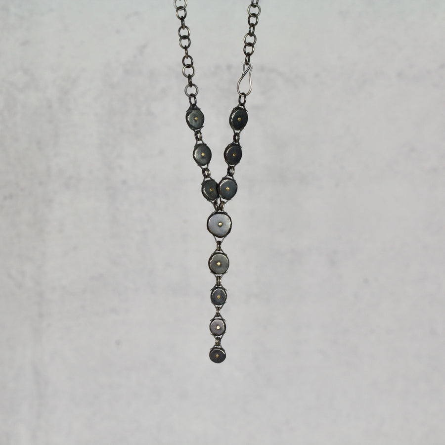 Industrial Y Necklace