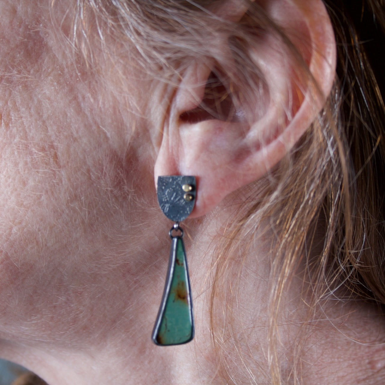 Nevada Turquoise Earrings