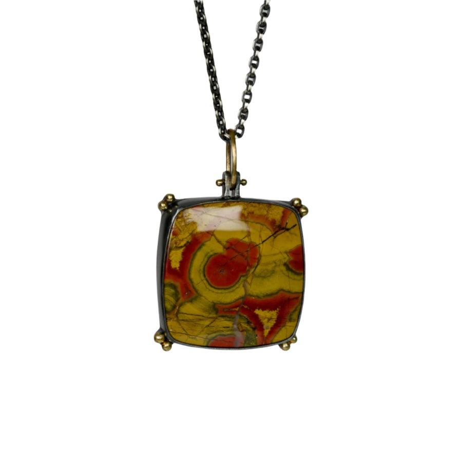 Pimento Poppy Jasper Necklace